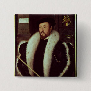Thomas Wentworth 2 Inch Square Button