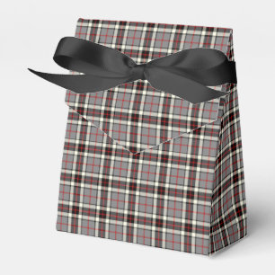 Thompson Clan Grey Formal Dress Tartan Favor Box