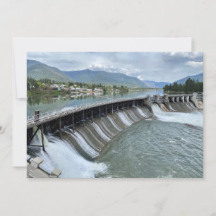 Thompson Falls Dam Card