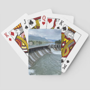 Thompson Falls Dam Playing Cards