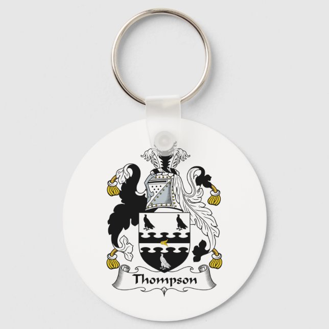 Thompson Family Crest Keychain (Front)