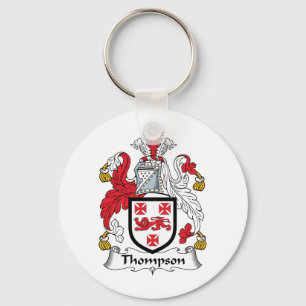 Thompson Family Crest Keychain