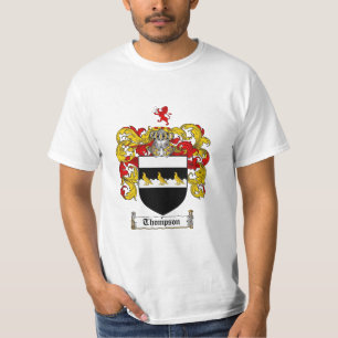 Thompson Family Crest - Thompson Coat of Arms T-Shirt