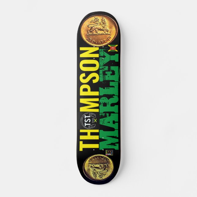 THOMPSON  MARLEY  OFFICIAL Skateboard (Front)