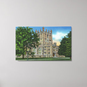 Thompson Memorial Library, Vassar College Canvas Print