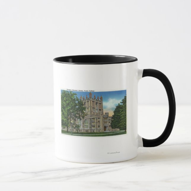 Thompson Memorial Library, Vassar College Mug (Right)