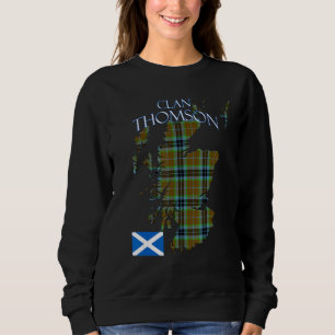 Thompson Scottish Clan Tartan Scotland Sweatshirt