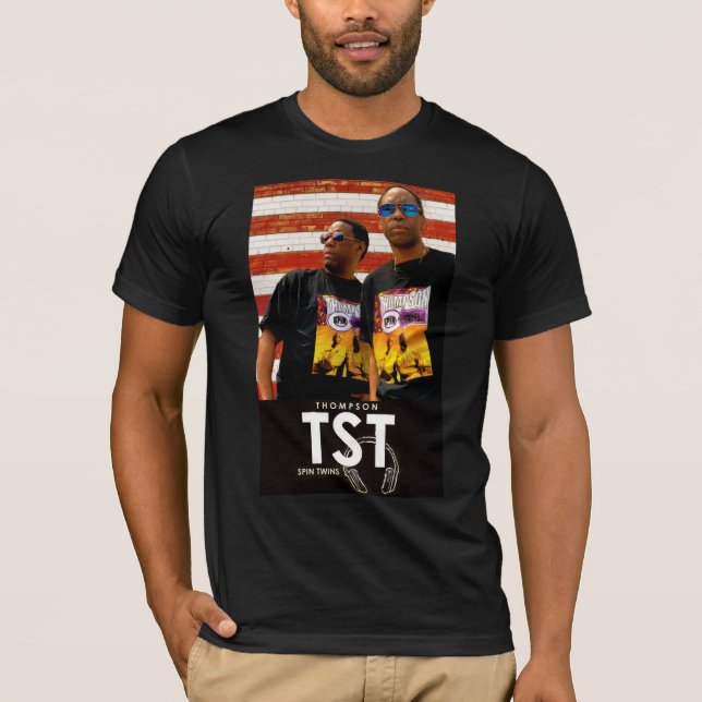 THOMPSON  SPIN TWINS TOUR T-Shirt (Front)