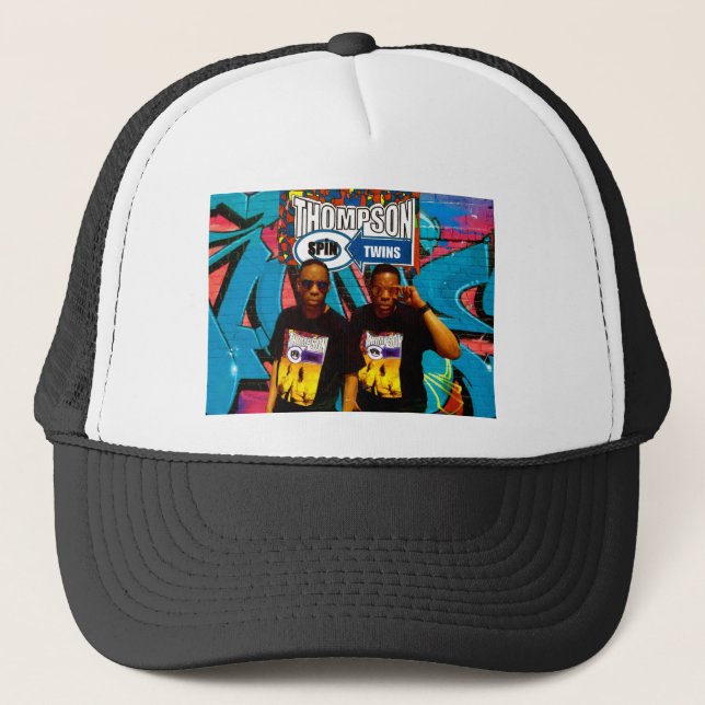 THOMPSON SPIN TWINS  Trucker Hat (Front)