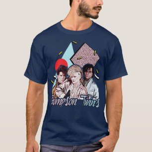 Thompson Twins Retro 80s Style FanArt T-Shirt