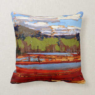 Thomson - Bateaux Throw Pillow