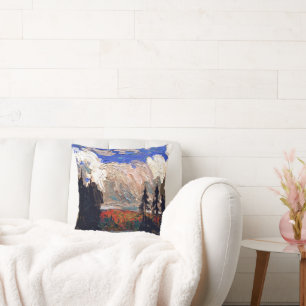 Thomson - Black Spruce in Autumn Throw Pillow