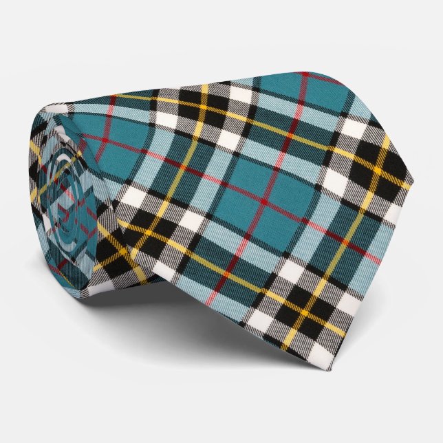 Thomson Blue Original Scottish Tartan Neck Tie (Rolled)