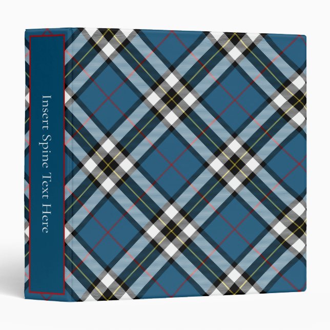 Thomson Dress Tartan Binder (Front/Spine)
