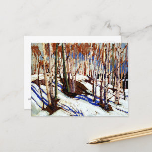 Thomson - Early Spring, Canoe Lake, Postcard