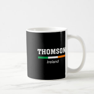 Thomson Irish Family Name St Patricks Day Ireland Coffee Mug