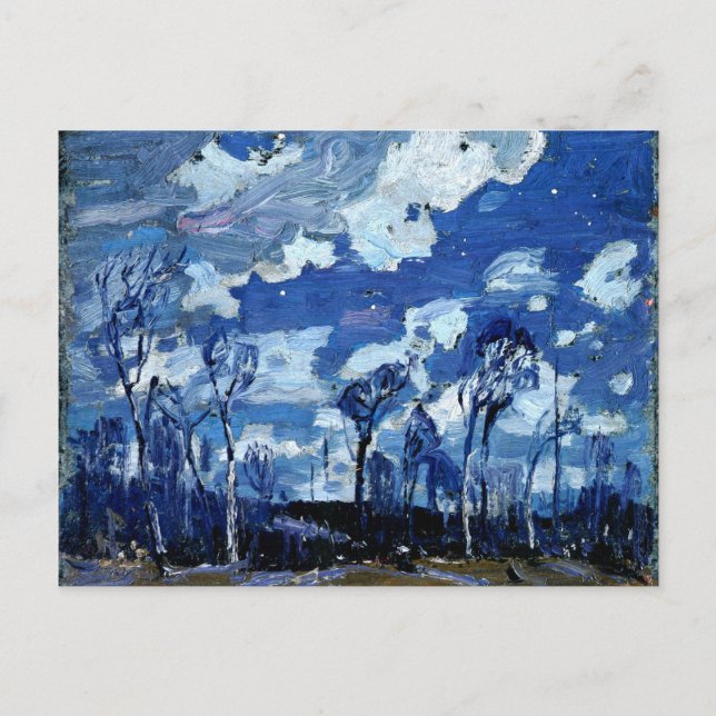 Thomson - Nocturne, The Birches Postcard (Front)