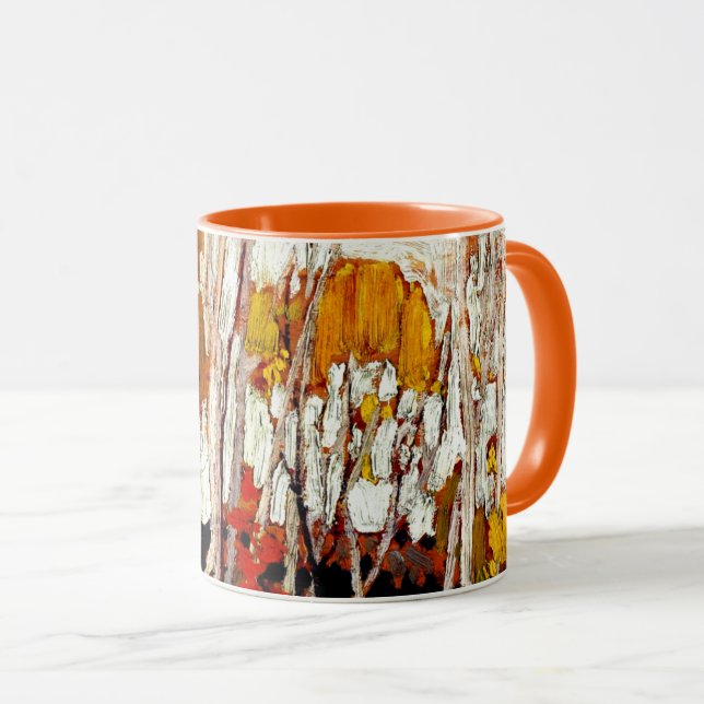 Thomson - Oiseaux d'automne, Mug (Devant droit)