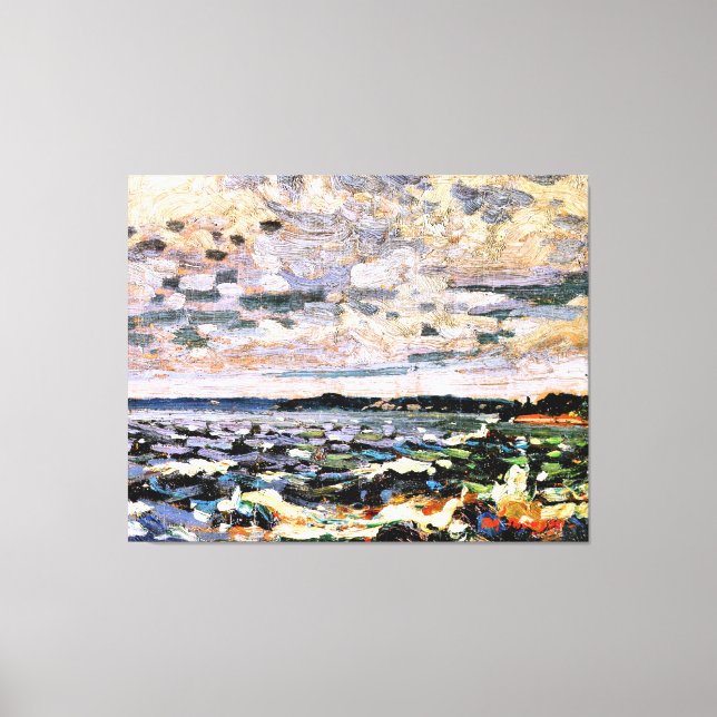 Thomson - Parry Sound Harbour, popular painting, Canvas Print (Front)