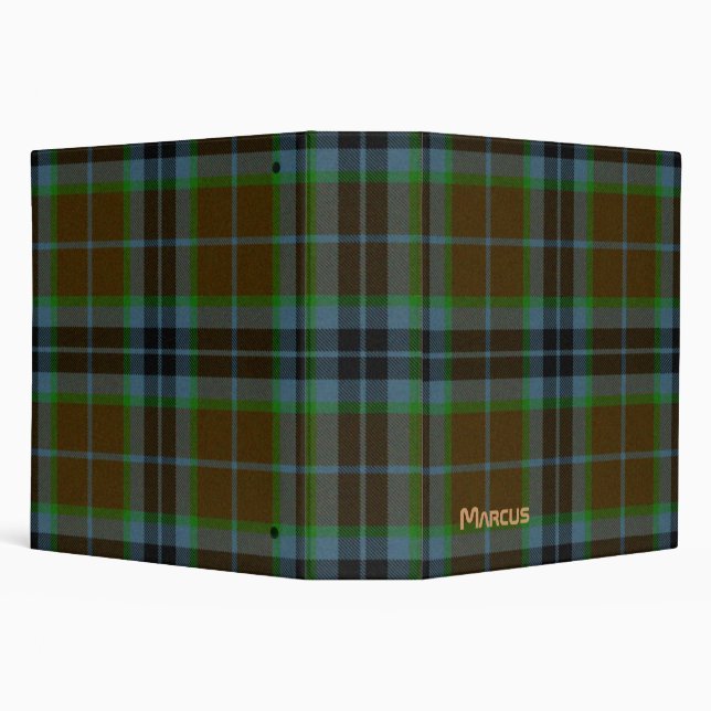 Thomson Plaid Binder (Background)