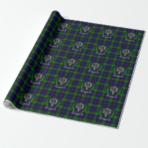 Thomson Scottish Clan Tartan & Crest