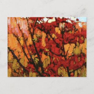 Thomson - Soft Maple in Autumn Postcard