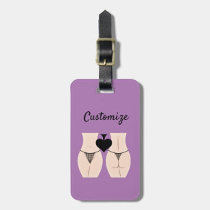 Thong Panty Spade Thunder_Cove  Luggage Tag