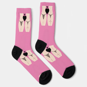 Thong Panty Spade Thunder_Cove Socks