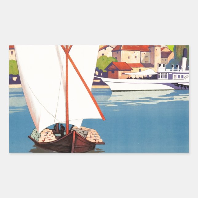 Thonon Les Bains French Travel Europe Sticker (Front)