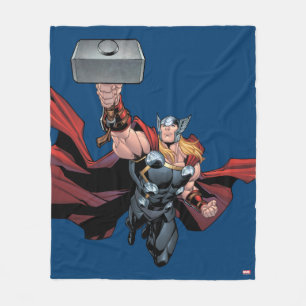Thor Assemble Fleece Blanket