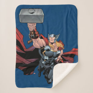 Thor Assemble Sherpa Blanket
