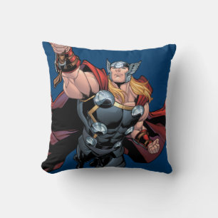 Thor Assemble Throw Pillow