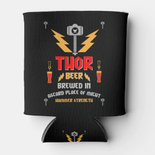 Thor Beer Thor Fat - Thor Hammer - Thor Axe T-Shir Can Cooler