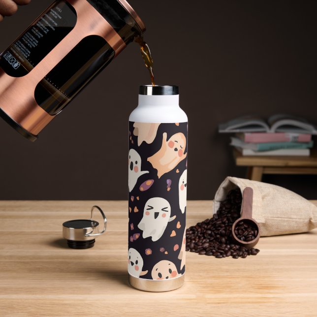 Thor Copper Vacuum Insulated Water Bottle. Water Bottle (Coffee)