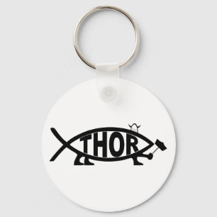 THOR Fish Keychain