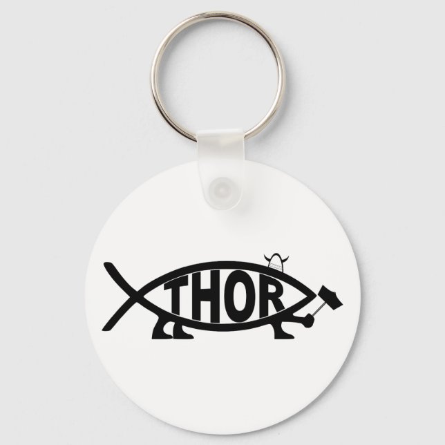 THOR Fish Keychain (Front)