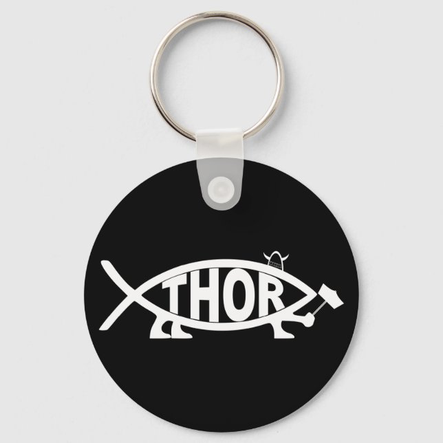 THOR Fish Keychain (Front)