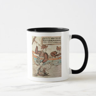 Thor fishing for the serpent of Midgard Mug