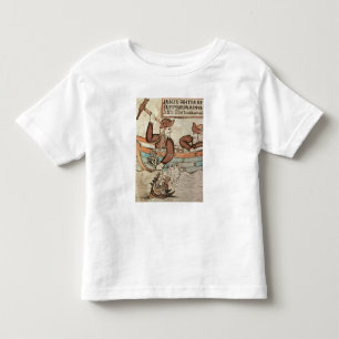 Thor fishing for the serpent of Midgard Toddler T-shirt