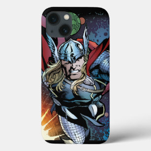 Thor Flying Through Space Comic Panel iPhone 13 Case