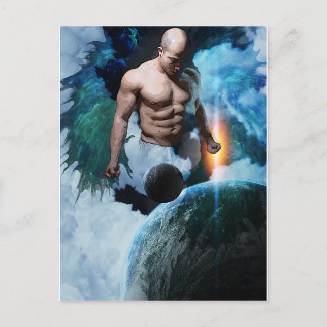 THOR- GOD OF THUNDER POSTCARD (Front)
