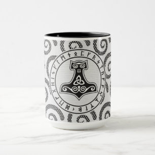 Thor Hammer Viking Mug. Mug
