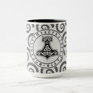 Thor Hammer Viking Mug. Mug