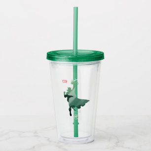 Thor Heroic Silhouette Acrylic Tumbler