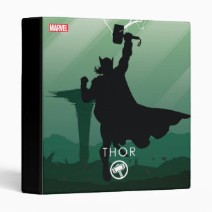 Thor Heroic Silhouette Binder