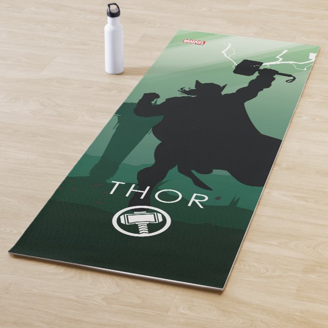 Thor Heroic Silhouette Yoga Mat (In Situ)