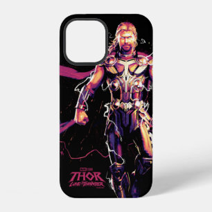 Thor Illustrated Character Art iPhone 12 Case
