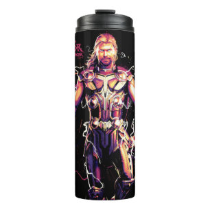 Thor Illustrated Character Art Thermal Tumbler