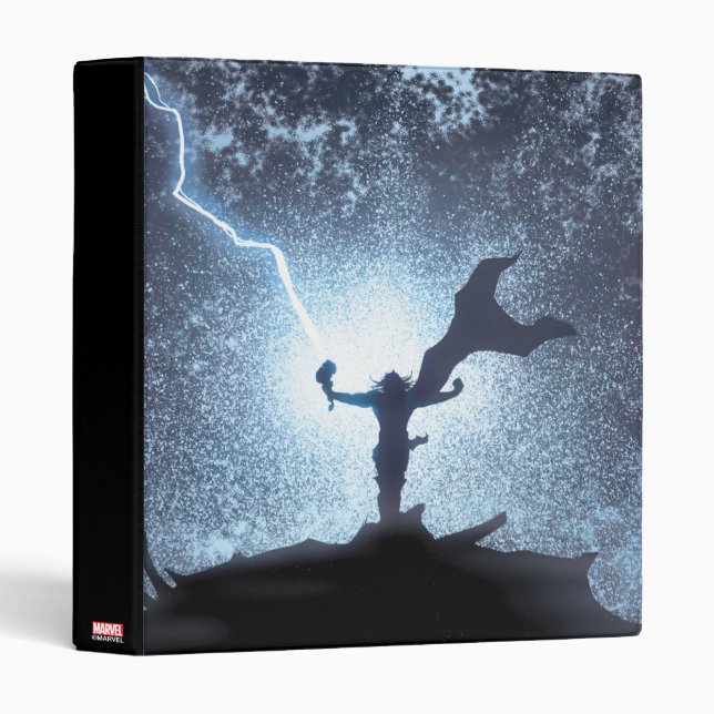 Thor Lightning Comic Panel Binder (Front/Spine)