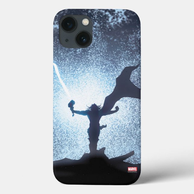 Thor Lightning Comic Panel Case-Mate iPhone Case (Back)